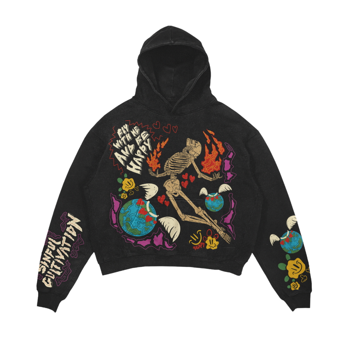 FLY WITH ME PULLOVER HOODIE.