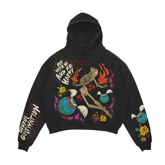 FLY WITH ME PULLOVER HOODIE.